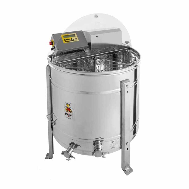 Logar 4-frame fully electric self-reversing honey extractor – Art. No. 4208