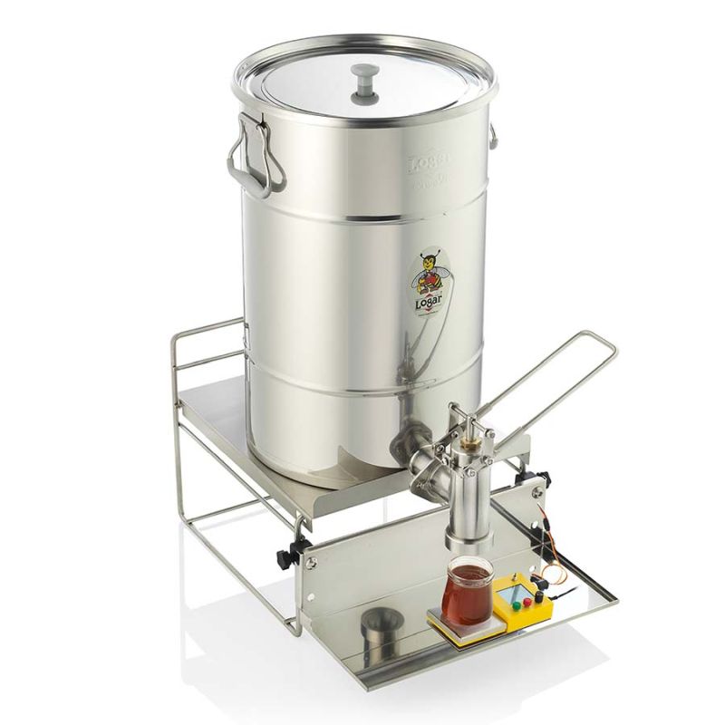 Logar Honey Filler Set with Drip-Free Filling Valve – Art. no. 7292