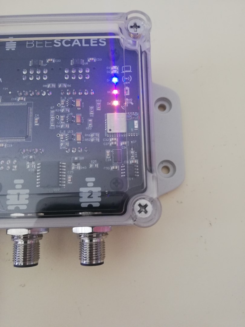 GPS Technology for Hive Scales