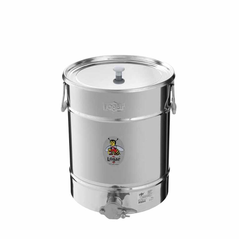 Logar filling container 35 kg with sloping bottom and lay-on lid – Item no. 2021