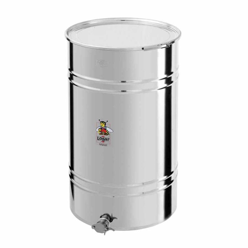 Logar Honey Filling Vessel 280 kg with Clamp Ring Closure